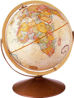 リプルーグル地球儀「ヨークタウン型」