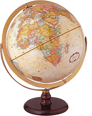 リプルーグル地球儀「ラ・グレンジ型」