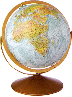 リプルーグル地球儀「シーフェアラー型」