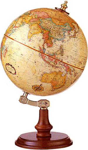 リプルーグル地球儀「リンカーン型」