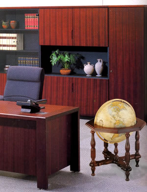 リプルーグル地球儀「ステイツマン型」