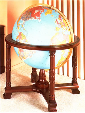 リプルーグル地球儀「ディプロマット型」