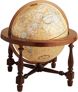 リプルーグル地球儀「コロニアル型」